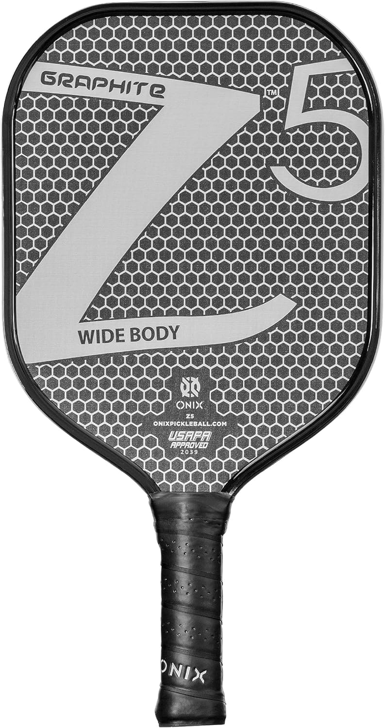 Elevate Your Game with the Graphite MOD Z5 Carbon Fiber Pickleball Paddle - Unmatched Control, Power, and Comfort!